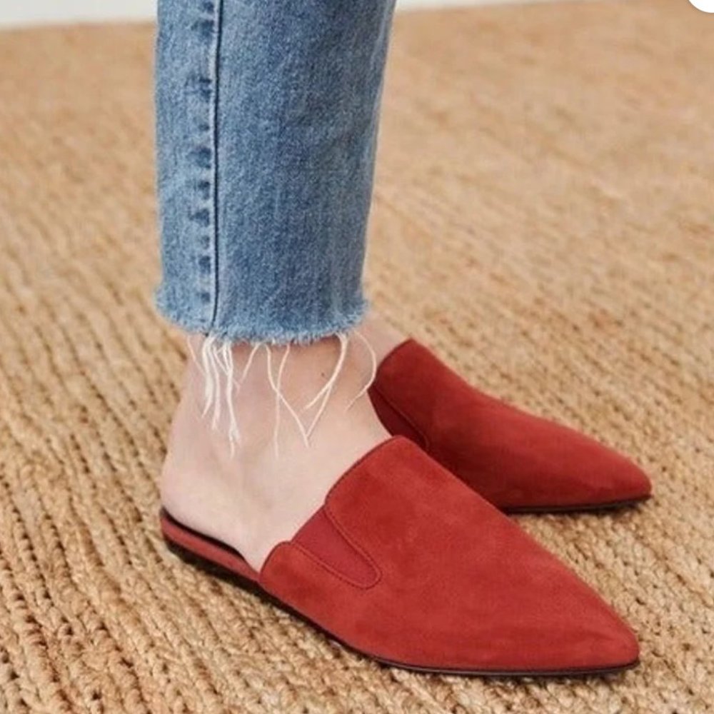 NEW Jenni kayne suede mule